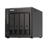 Nas Qnap Ts-453e-8g / 4 Bahias / Torre / Intel Celeron 4nucleos 2.6ghz / 8gb RAM DDR4 / LAN 2,5gbe2 / Hdmi2 / USB 3.22 / USB 2.02 / Soporta M.2 22802 / Hot Swap / No Incluye Discos Qnap