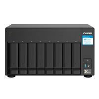 Nas Qnap Ts-832px-4g/ 8 Bahias SATA HDD De 3,5/ Nucleo Cuadruple 1.7ghz/4gb DDR4 Sodimm Ampliable A 16gb/2 Pto 2,5 Gbe /2 Pto 10 Gbe /usb 3.2 X3/ Hotswap/ No Incluye Discos/ Hasta 144tb Qnap
