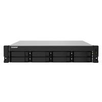 Nas Qnap Ts-832pxu-4g/ 8 Bahias SATA HDD 3,5/rack 2u/nucleo Cuadruple 1.7ghz/4gb DDR4 Udimm Ampliable A 16gb/2 Pto 2,5 Gbe /2 Pto 10 Gbe/ USB 3.2 X4/ Hotswap/ No Incluye Discos/ Hasta 144tb Qnap
