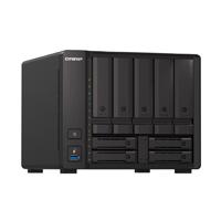 Nas Qnap Ts-h973ax-32g/ 9 Bahias /5 De 3,5 4 De 2,5/nucleo Cuadruple 2.2ghz/32gb DDR4 Sodimm Hasta 64gb/2 Pto 2,5 Gbe/1 Pto 10 Gbe /usb 3.2 X3/ Hotswap/ No Incluye Discos/amd Ryzen V1500b Qnap