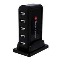Hub - Techzone - Tz17hub01 - 7 Puertos - USB 2.0 Tech zone accesorios