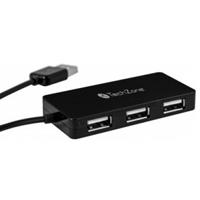 Hub - Techzone - Tz17hub02 - 4 Puertos - USB 2.0 Tech zone accesorios
