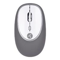 Mouse - Techzone - Tzacmoi16 - Inalambrico USB A - Bateria Aaa - Alcance 10m - Silicon Relleno De Gel - Reductor De Estrés - 2.4ghz - Optico - 1200 Dpis - 2 Botones + Scroll - Blanco/gris Tech zone accesorios