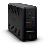 No Break Cyberpower Ut550gu 550va / 275w, Interactivo, Indicadores Led, 8 Nema 5-15r 4 Respaldo / 4 Supresin Y Regulacin, Torre, Puerto Usb, Green Power, 2 Años En Equipo, 1 Año En Batera. Cyberpower