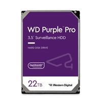 Disco Duro Interno Wd Purple PRO 22tb 3.5 Escritorio Sata3 6gb/s 512mb 7200rpm 24x7 Ia Dvr Nvr 1-16 Bahias 1-64 Camaras Wd221purp Wd - western digital