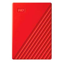 Disco Duro Externo Wd My Passport 4tb 2.5 Portatil Usb3.0 Rojo Windows Backup Encriptacion Wdbpkj0040brd-wesn